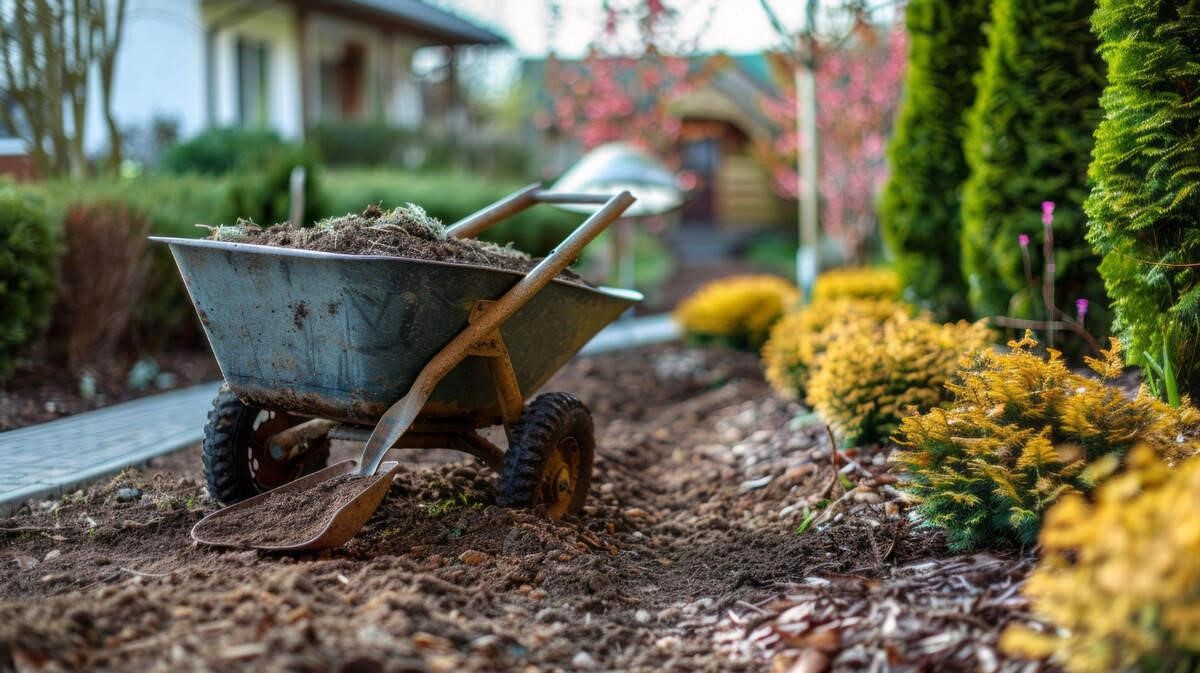 fall mulching