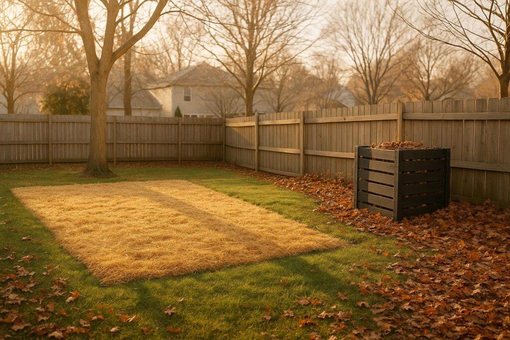Winter Lawn Prep: Mulching and Composting