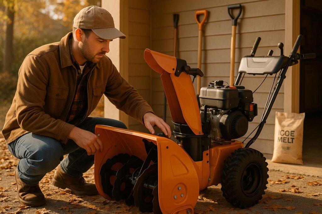 Preparing Snow Removal Equipment for Winter Use