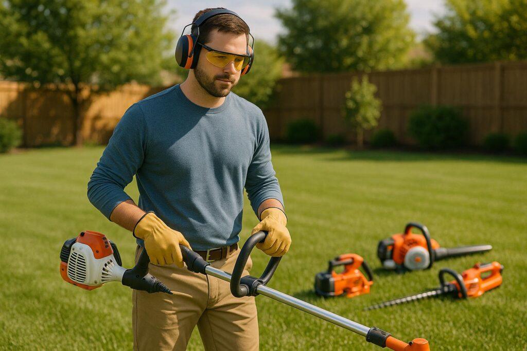 How to Safely Use Lawn Care Power Tools
