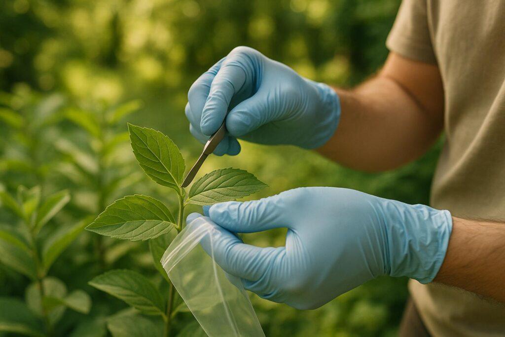 How to Collect Samples for Plant Disease Diagnosis