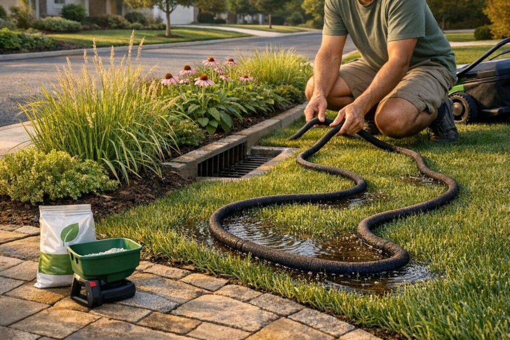 5 Ways to Reduce Fertilizer Runoff in Lawns